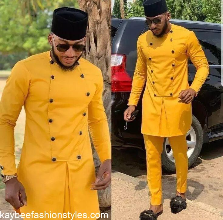 Latest Kaftan Styles for Men in Nigeria