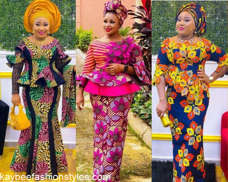 Ankara Skirt and Blouse Styles