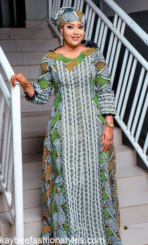 Latest Kaftan Gown Styles for Ladies in 2022 and 2023