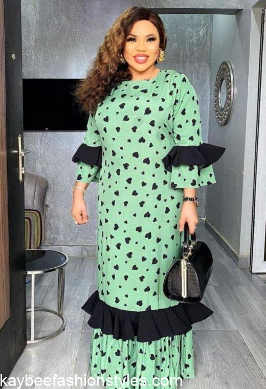 Latest Kaftan Gown Styles for Ladies in 2022 and 2023