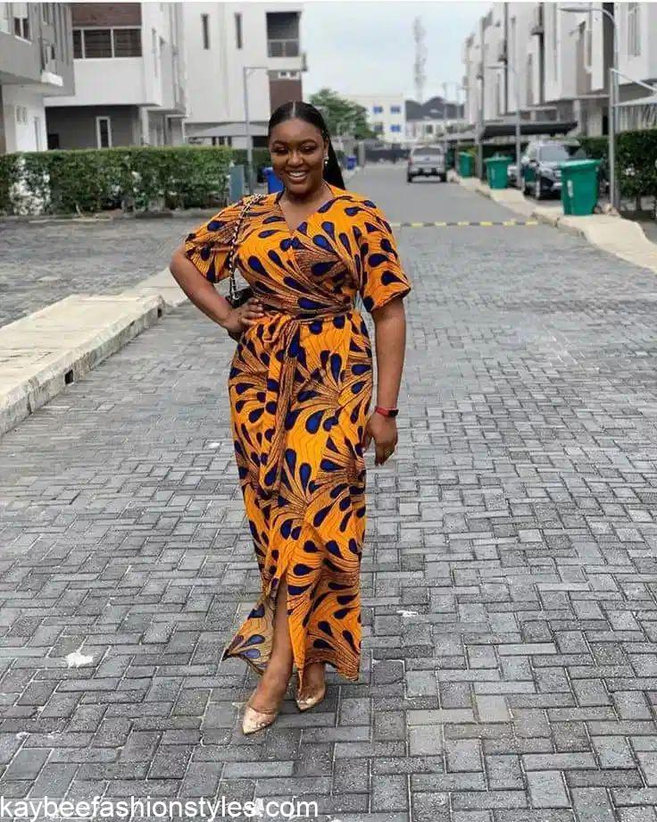 Ankara Styles for Big Tummy Ladies in 2023