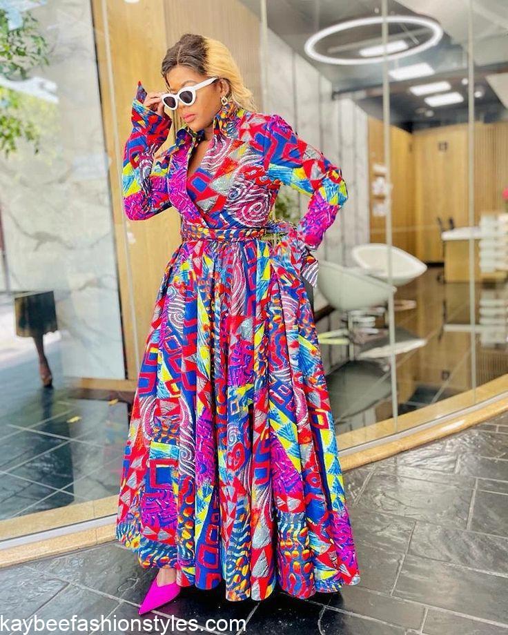 Latest Chiffon Gown Styles for Ladies in 2022 and 2023 Kaybee Fashion