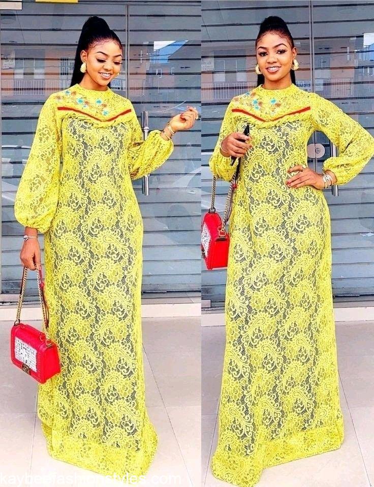 Latest Kaftan Gown Styles for Ladies in 2022 and 2023