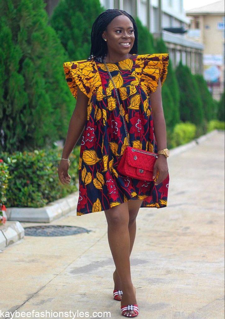 Ankara Styles for Big Tummy Ladies