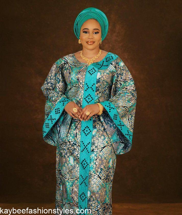 Latest Kaftan Gown Styles for Ladies in 2022 and 2023