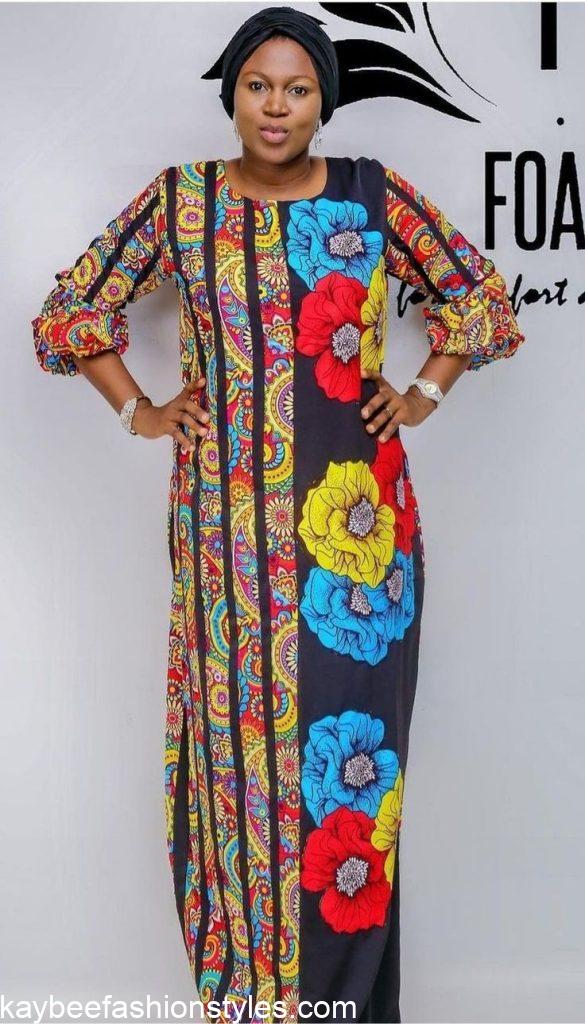 Latest Kaftan Gown Styles for Ladies in 2022 and 2023