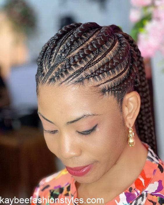 Latest Ghana Weaving Hairstyles