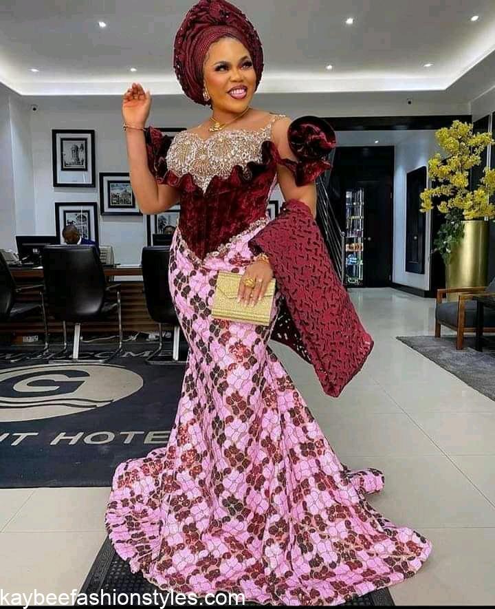 Best Lace Gown Styles for Ladies in 2022 and 2023