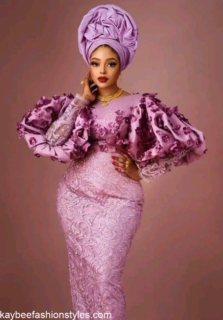 Best Lace Gown Styles for Ladies in 2022 and 2023