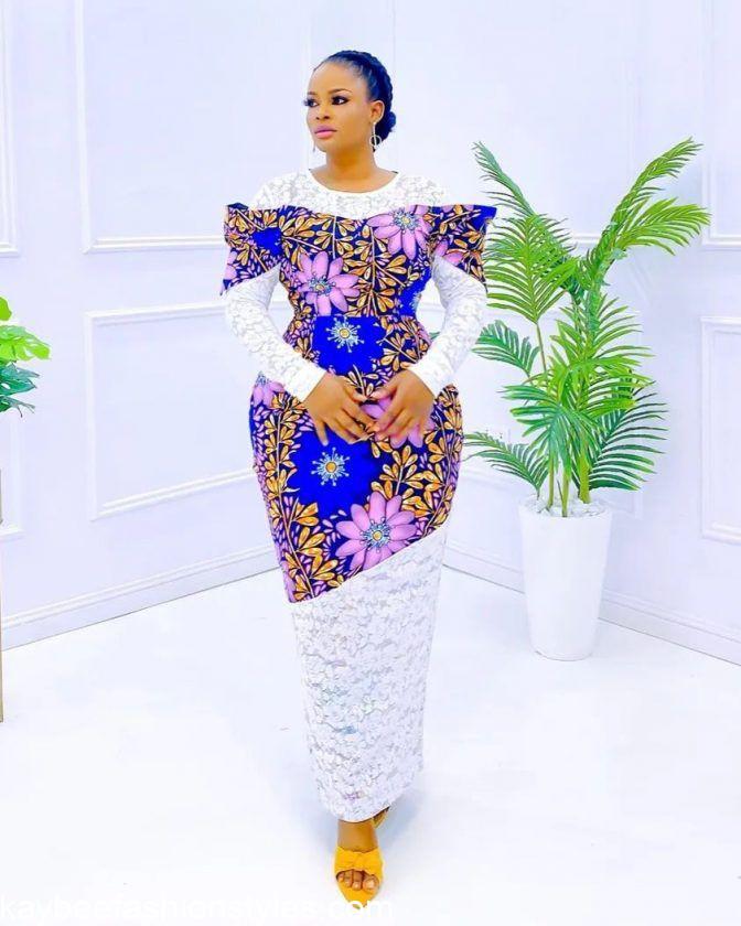 Latest Ankara Gown for Wedding Guests