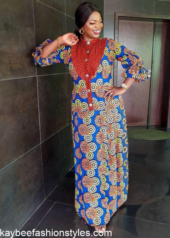 Latest Kaftan Gown Styles for Ladies in 2022 and 2023