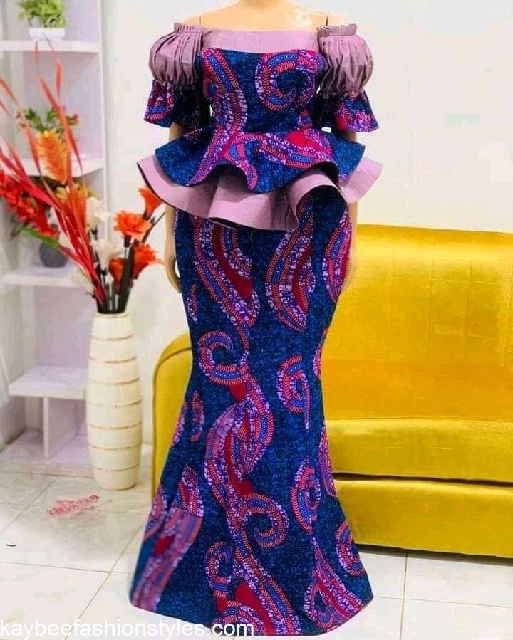 Ankara Styles for Big Tummy Ladies