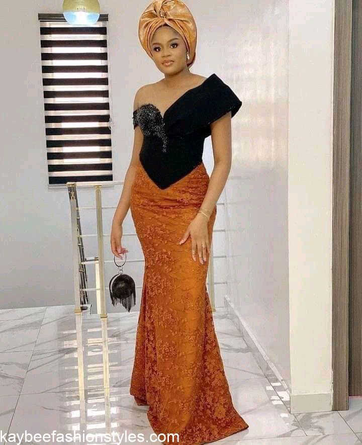 Best Lace Gown Styles for Ladies in 2022 and 2023