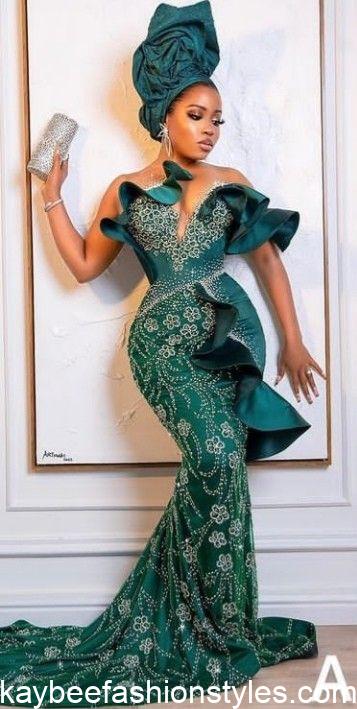 Best Lace Gown Styles for Ladies in 2022 and 2023