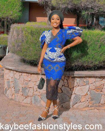 Latest Ankara Gown for Wedding Guests