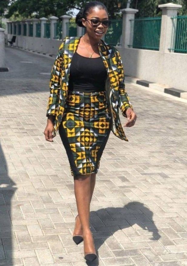 Corporate Ankara Styles for Working Ladies in 2022