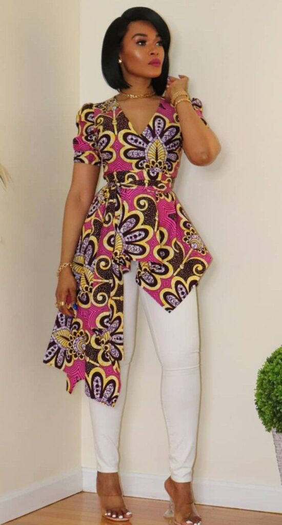 30 Latest Ankara Blouse Styles for Fashionistas