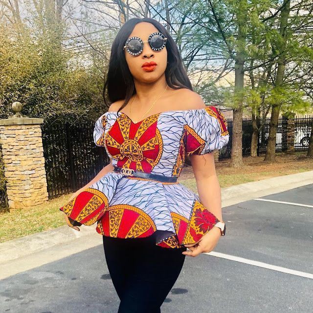 30 Latest Ankara Blouse Styles for Fashionistas