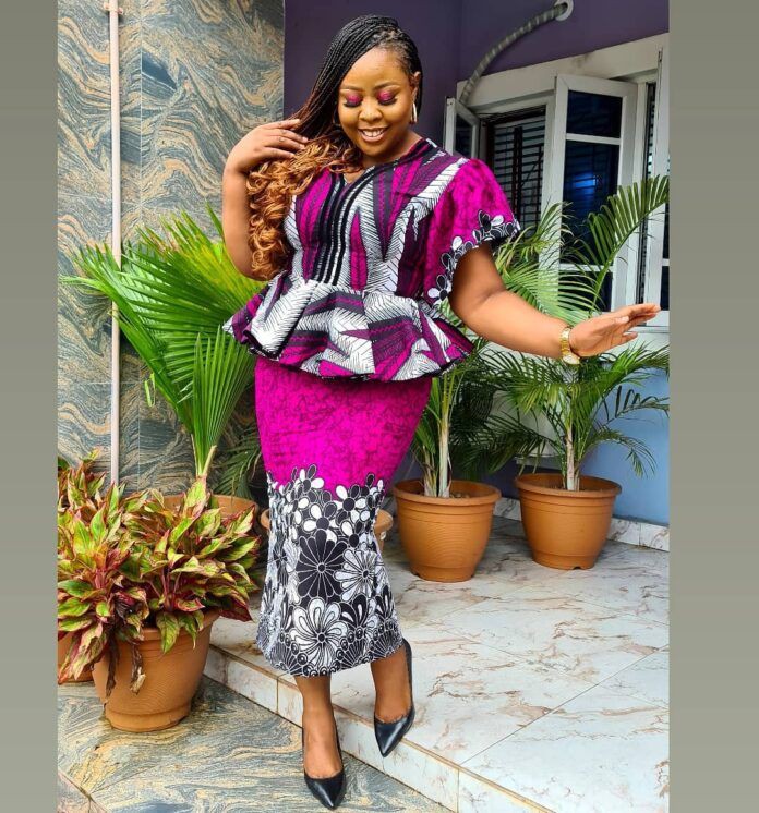 Best Ankara Peplum Blouse and Skirt Styles in 2022