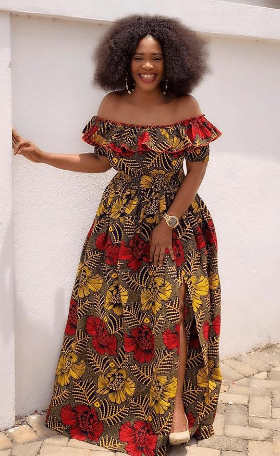 Latest Ankara Maxi Gown Styles in 2022