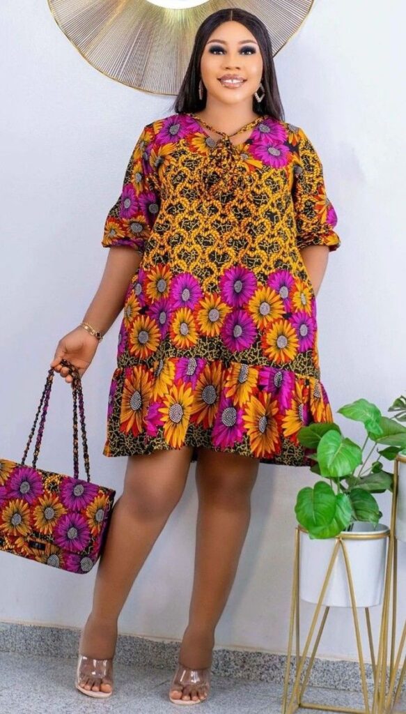 Best Short Ankara Gown for Ladies in 2022