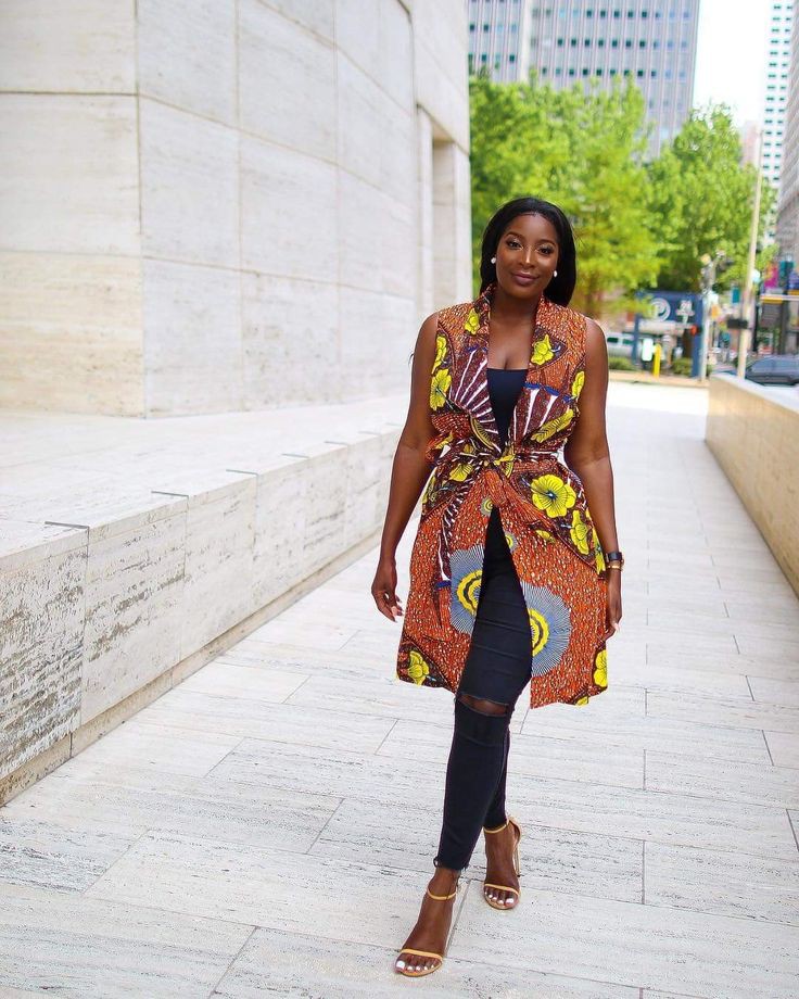 35 Best Ankara Jacket Styles for Ladies