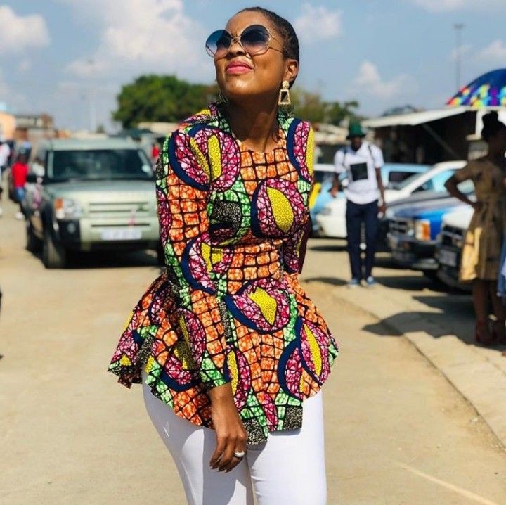 30 Latest Ankara Blouse Styles for Fashionistas