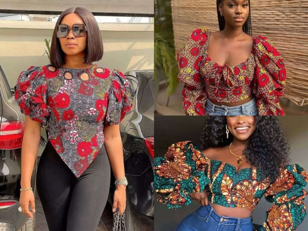 35 Latest Ankara Crop Top Styles for Ladies