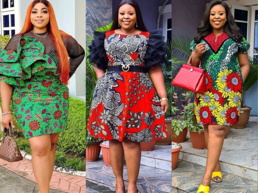 Ladies short deals gown styles
