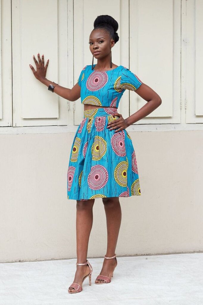 35 Latest Ankara Crop Top Styles for Ladies