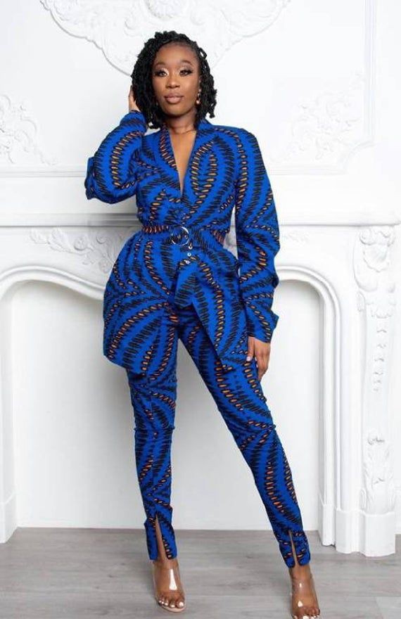 30 Latest Ankara Suit Styles for Ladies