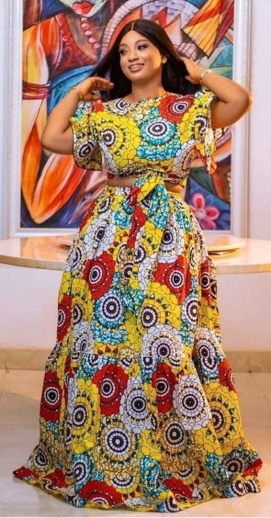 35 Latest Ankara Crop Top Styles for Ladies