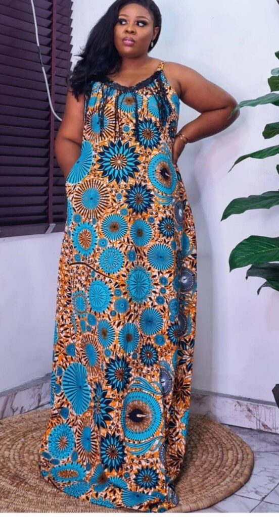 Latest Ankara Maxi Gown Styles in 2022