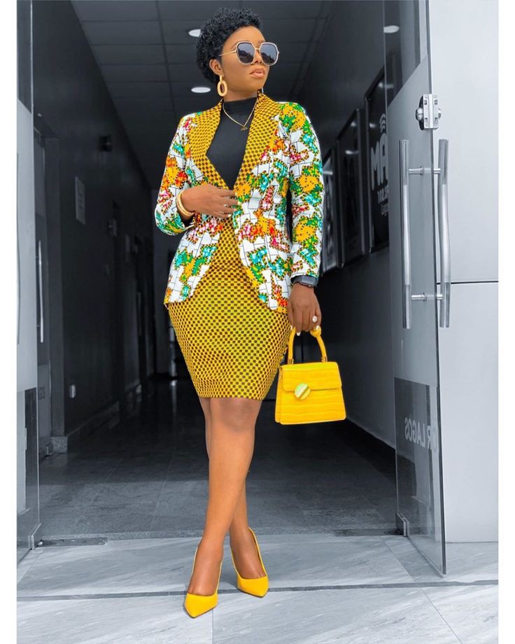 Corporate Ankara Styles for Working Ladies in 2022