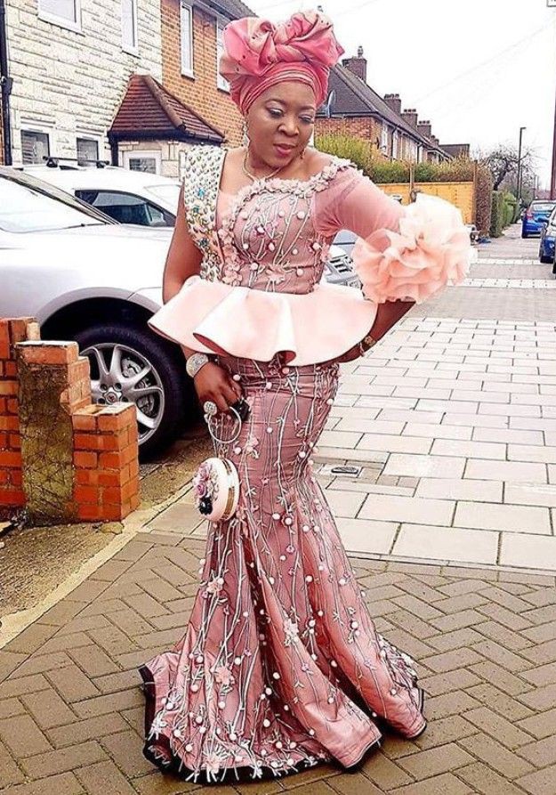 Clipkulture | Lady In Beautiful Mixed Ankara and Lace Blouse and Skirt