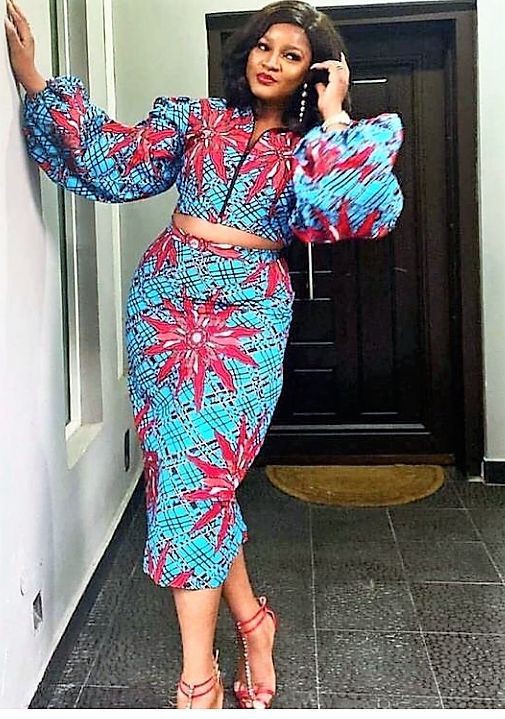 35 Latest Ankara Crop Top Styles for Ladies