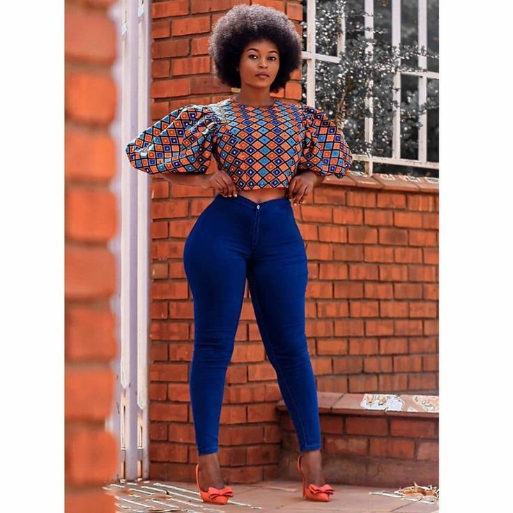 35 Latest Ankara Crop Top Styles for Ladies