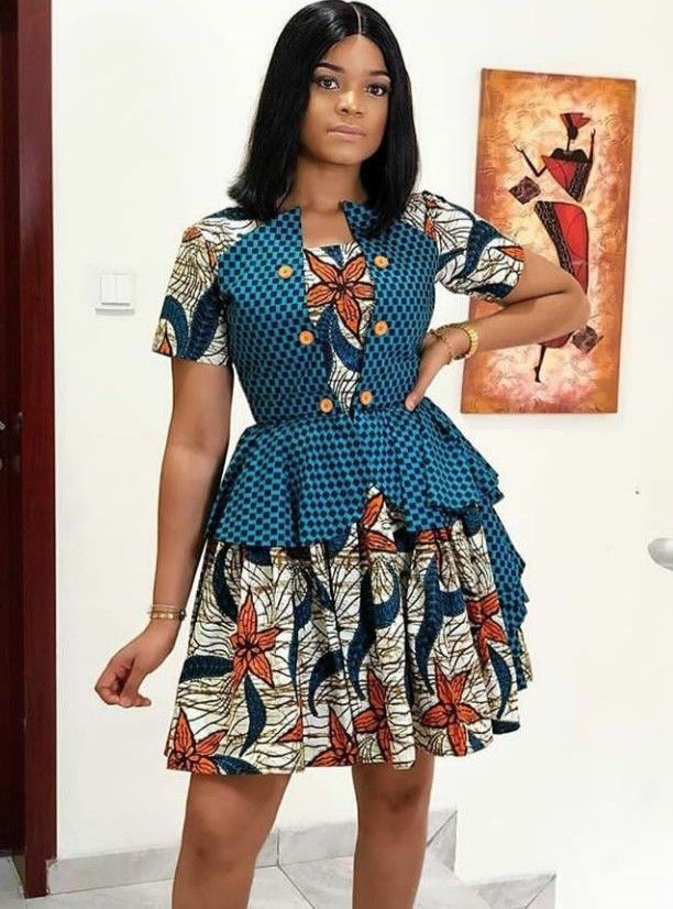 Best Short Ankara Gown for Ladies in 2022