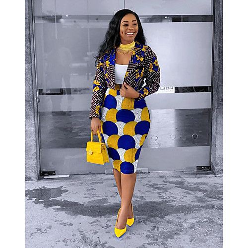 30 Latest Ankara Suit Styles for Ladies