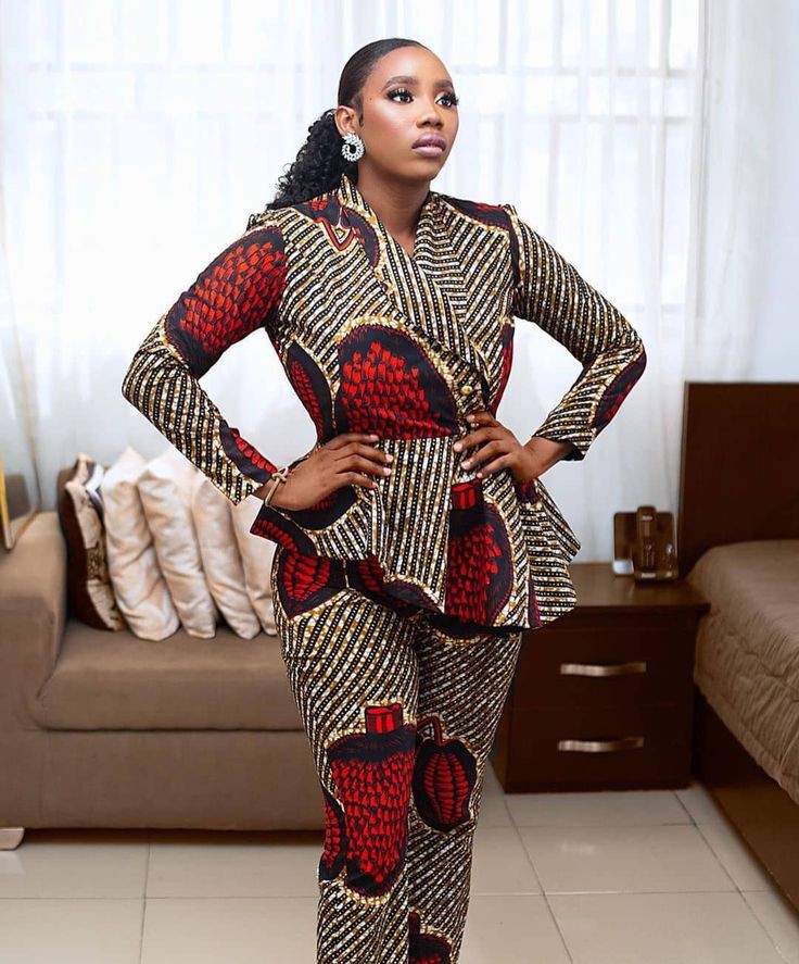 30 Latest Ankara Suit Styles for Ladies