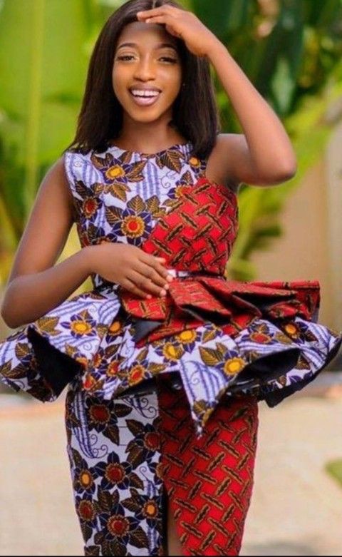 Best Ankara Peplum Blouse and Skirt Styles in 2022