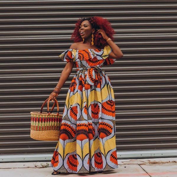 Latest Ankara Maxi Gown Styles in 2022