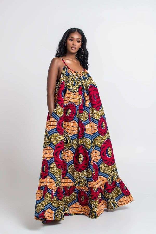 Latest Ankara Maternity Gown Styles for Pregnant Women