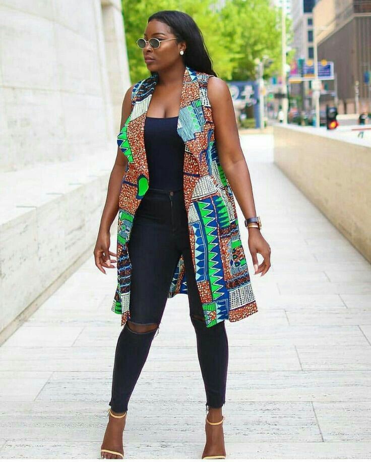 35 Best Ankara Jacket Styles for Ladies