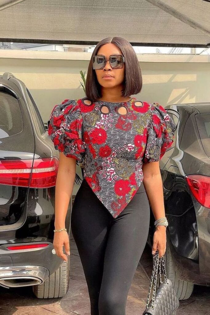 30 Latest Ankara Blouse Styles for Fashionistas