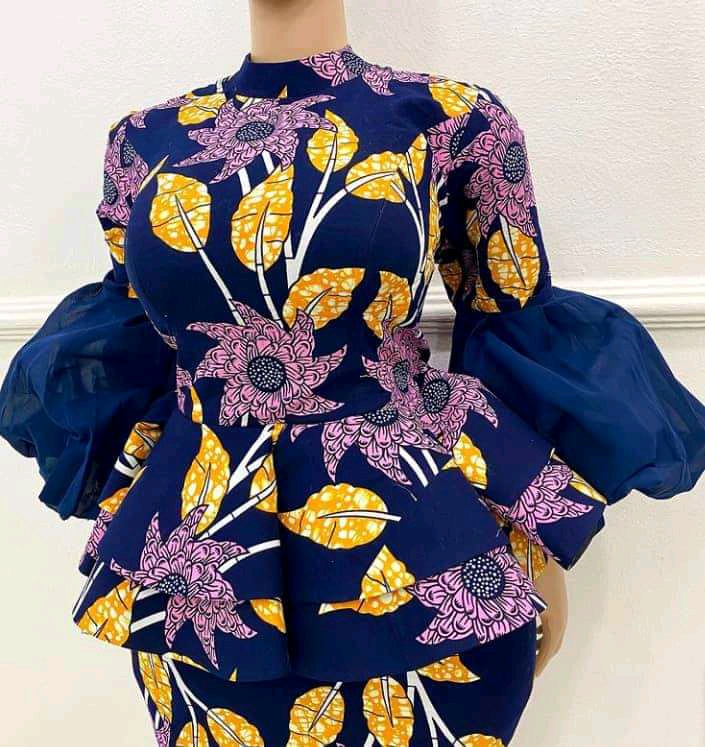 30 Latest Ankara Blouse Styles for Fashionistas