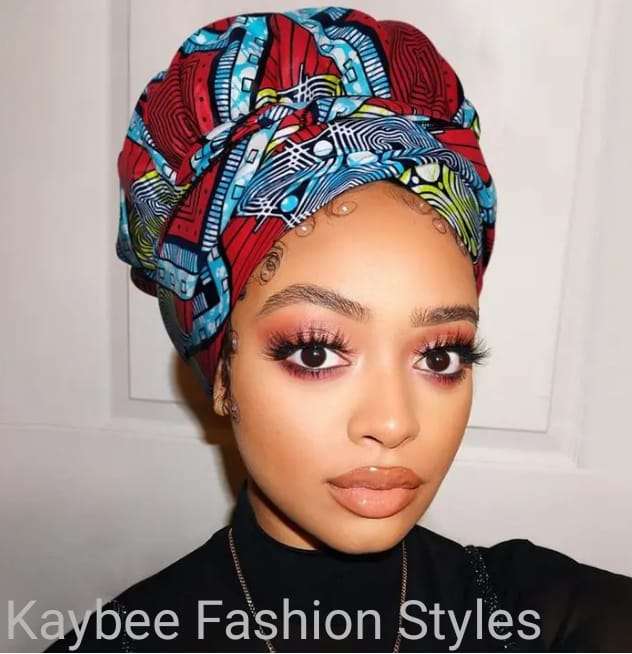 How to Tie Ankara Scarf