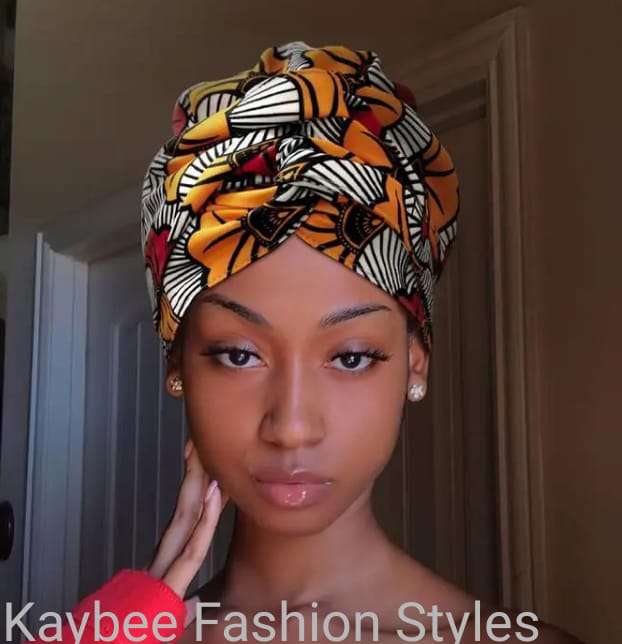 How to Tie Ankara Scarf