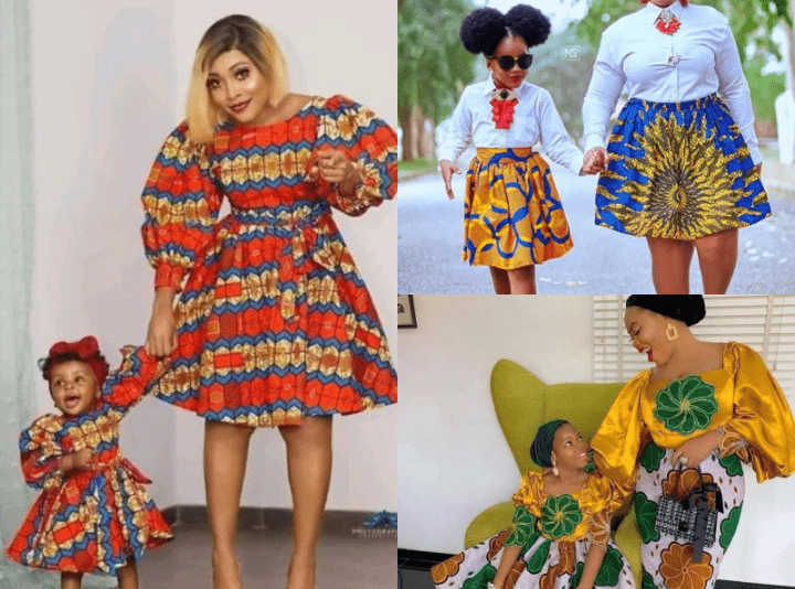 Mother and Daughter Ankara Styles