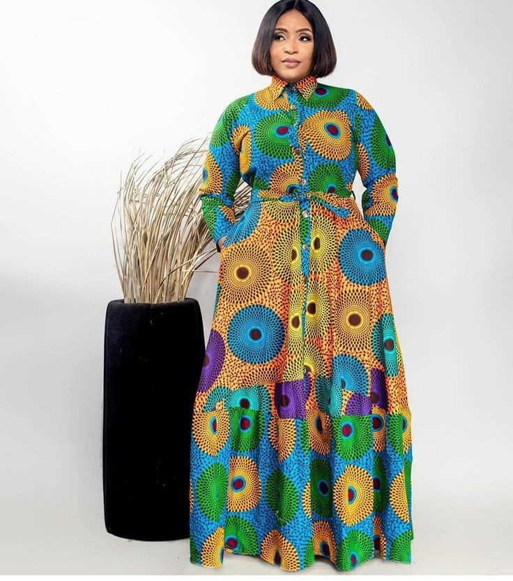 Latest Ankara Maxi Gown Styles in 2022